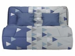 Housse Pour BZ Prima 140 Cm Noir -Banquette Soldes Magasin G 633469 C