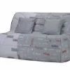 Housse Pour BZ Prima 140 Cm Gris -Banquette Soldes Magasin G 633719 A