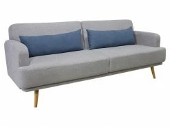 Canapé Lit Clic-clac 3 Places Gris -Banquette Soldes Magasin G 645762 A 2