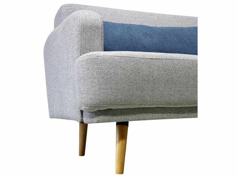 Canapé Lit Clic-clac 3 Places Rouge 5 Canapé Lit Clic-clac 3 Places Rouge – Image 4