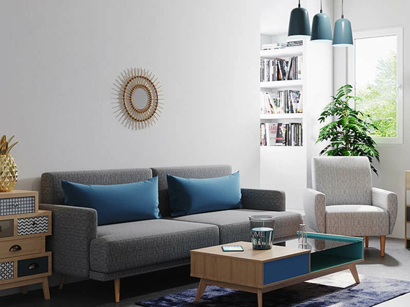 Canapé Lit Clic-clac 3 Places Rouge 2 Canapé Lit Clic-clac 3 Places Rouge