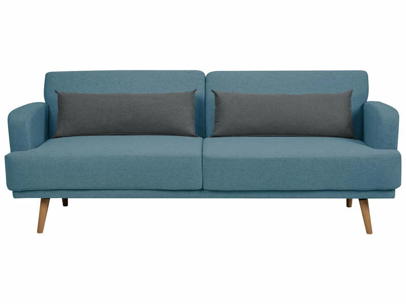 Canapé Lit Clic-clac 3 Places Rouge 12 Canapé Lit Clic-clac 3 Places Rouge – Image 11