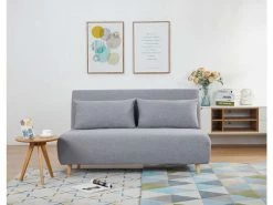 Banquette Convertible 2 Places Bleu 24 Banquette Convertible 2 Places Bleu -Banquette Soldes Magasin G 680431 X