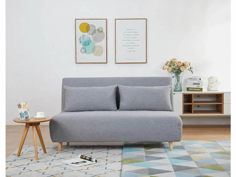 Banquette Convertible 2 Places Bleu 12 Banquette Convertible 2 Places Bleu – Image 10