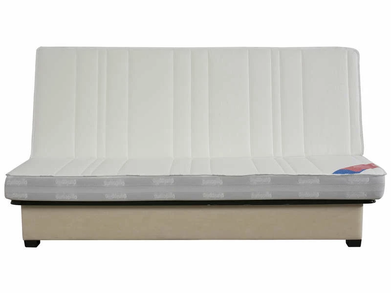 DUNLOPILLO Banquette-lit Clic-clac 130 Cm Matelas Mousse HR 35 Kg 7 DUNLOPILLO Banquette-lit Clic-clac 130 Cm Matelas Mousse HR 35 Kg – Image 5