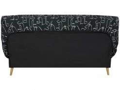 SIMMONS Banquette Lit Clic Clac Avec Couette Noir -Banquette Soldes Magasin G 765466 D