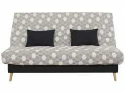 SIMMONS Banquette Lit Clic Clac Avec Couette Hexagone Noir 21 SIMMONS Banquette Lit Clic Clac Avec Couette Hexagone Noir -Banquette Soldes Magasin G 765467 A 1