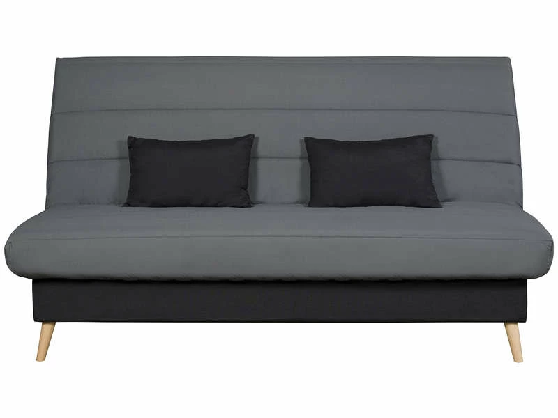 SIMMONS Banquette Lit Clic Clac Gris 11 SIMMONS Banquette Lit Clic Clac Gris – Image 9