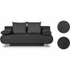 GPASPLUS Banquette Convertible Avec Le Coffre - Tissu Graphite - L210 X P92 X H80 Cm - Kaliope -Banquette Soldes Magasin G CNF A89379842 B