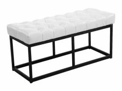 Banquette Amun B Similicuir , Blanc /100 Cm