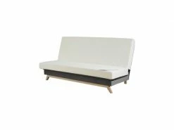 Dunlopillo Banquette Clic Clac 120x190 - Tissu Bleu Pétrol - Made In France - Samantha -Banquette Soldes Magasin G CNF B29271393 D