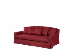 Housse Pour Canapé 3 Places Gilja Rouge -Banquette Soldes Magasin G CNF C23414497 F