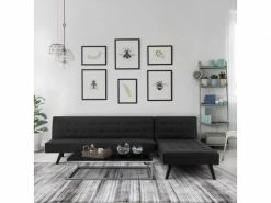 GPASPLUS Luca Canapé D'angle Clic-clac Réversible Contemporain 3 Places - Tissu Bleu Nuit Capitonné - L 180 X P 78 X H 75 Cm 8 GPASPLUS Luca Canapé D'angle Clic-clac Réversible Contemporain 3 Places - Tissu Bleu Nuit Capitonné - L 180 X P 78 X H 75 Cm -Banquette Soldes Magasin G CNF C49770306 C