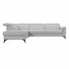 SANS_MARQUE Canape Dangle Gauche Avec 1 Place Relax Electrique - Tissu Gris - L 292 X P 232 X H 99 Cm - Melbourne -Banquette Soldes Magasin G CNF D83198037 B