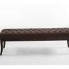 Banc Ramses Tissu Antique Sombre , Marron/150 Cm 2 Banc Ramses Tissu Antique Sombre , Marron/150 Cm -Banquette Soldes Magasin G CNF F33178514 C