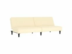 Clic Clac 2 Places Crème Similicuir Vertiga