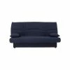Dream Banquette Clic Clac 3 Places - Tissu Bleu Foncé - Slyle Contemporain - L 190 X P 92 Cm -Banquette Soldes Magasin G CNF G37800495 B