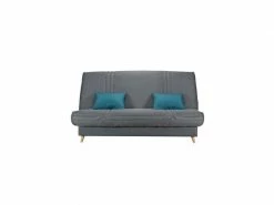 COMFORT_BULTEX Bultex Clic Clac Mona 3 Places - Tissu Anthracite - L 192 X P 95 X H 101