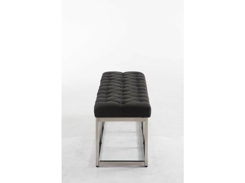 Banc Amun E En Tissu , Gris Foncé/120 Cm 4 Banc Amun E En Tissu , Gris Foncé/120 Cm – Image 2