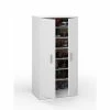 Dmora Armoire Multifonction Lamar Multifonction Blanche, 108 X 55 X 36 Cm