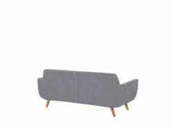 Housse En Velours Gris Pour Canapé 2 Places Bernes -Banquette Soldes Magasin G CNF I33359778 F