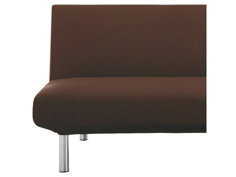 Housse Canapé Clic Clac Elastique Eiffel Textile Milan Marron 3 Housse Canapé Clic Clac Elastique Eiffel Textile Milan Marron