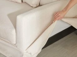 Housse Pour Canapé 3 Places Gilja Beige 9 Housse Pour Canapé 3 Places Gilja Beige -Banquette Soldes Magasin G CNF J19670414 D