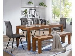 Finebuy Banc De Cuisine Bois Massif Sheesham Champêtre | Salle à Manger Banque Banc Pour Table De Cuisine | Banc Salle à Manger 9 Finebuy Banc De Cuisine Bois Massif Sheesham Champêtre | Salle à Manger Banque Banc Pour Table De Cuisine | Banc Salle à Manger -Banquette Soldes Magasin G CNF J36273505 E