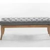 Banc Ramses Similicuir Antique Clair , Gris/120 Cm 1 Banc Ramses Similicuir Antique Clair , Gris/120 Cm -Banquette Soldes Magasin G CNF J58414378 C