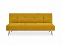 Banquette Clic Clac Scandinave 3 Places Jaune Jessy -Banquette Soldes Magasin G CNF K34391526 D