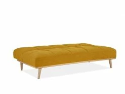 Banquette Clic Clac Scandinave 3 Places Jaune Jessy -Banquette Soldes Magasin G CNF K34391526 E