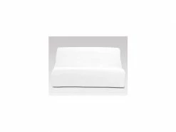 Housse Clic-clac En Coton Panama Blanc