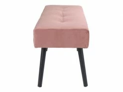 Banc En Tissu Coloris Rose - Dim : 100 X 44 X 35 Cm -pegane- 8 Banc En Tissu Coloris Rose - Dim : 100 X 44 X 35 Cm -pegane- -Banquette Soldes Magasin G CNF L15524410 D