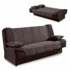 Alton - Canapé Clic Clac Convertible En Tissu Marron -Banquette Soldes Magasin G CNF L29854055 B