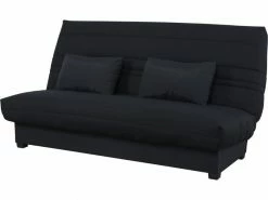 GPASPLUS Convertible Clic-clac Ub Design Romy-cc-130-noir -Banquette Soldes Magasin G CNF N20956056 D