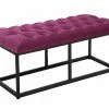 Banquette Amun B Tissu , Violet/100 Cm -Banquette Soldes Magasin G CNF N23326458 B