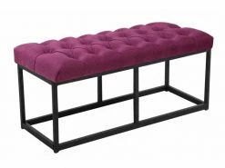 Banquette Amun B Tissu , Violet/100 Cm