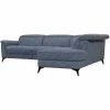 GPASPLUS Canape Dangle Droit Avec 1 Place Relax Electrique - Tissu Bleu Clair - L 292 X P 232 X H 99 Cm - Melbourne -Banquette Soldes Magasin G CNF N25609297 B