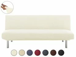 Housse De Canapé élastique Clic Clac Eiffel Textile Milan Ivoire 8 Housse De Canapé élastique Clic Clac Eiffel Textile Milan Ivoire -Banquette Soldes Magasin G CNF P29682117 C