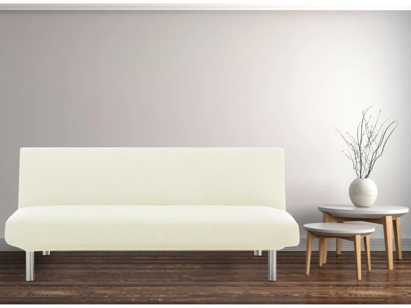 Housse De Canapé élastique Clic Clac Eiffel Textile Milan Ivoire 6 Housse De Canapé élastique Clic Clac Eiffel Textile Milan Ivoire – Image 4