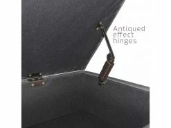 Istanbul - Coffre Pour Ottoman Avec Conteneur 42l. Banc Ottoman En Tissu Avec Siège Rembourré Et Pieds En Bois De Pin Couleur Space Grey 9 Istanbul - Coffre Pour Ottoman Avec Conteneur 42l. Banc Ottoman En Tissu Avec Siège Rembourré Et Pieds En Bois De Pin Couleur Space Grey -Banquette Soldes Magasin G CNF P60886540 E