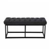 Banquette Amun B Tissu , Noir /100 Cm -Banquette Soldes Magasin G CNF P82584904 C
