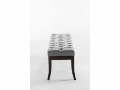 Banc Ramses Similicuir Antique Sombre , Gris/120 Cm