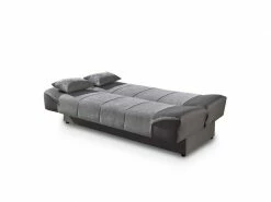 Alton - Canapé Clic Clac Convertible En Tissu Gris -Banquette Soldes Magasin G CNF Q45413915 F