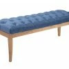 Banc Ramses Tissu Pieds Antique Clair , Bleu/120 Cm 2 Banc Ramses Tissu Pieds Antique Clair , Bleu/120 Cm -Banquette Soldes Magasin G CNF Q76679612 B