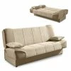 Alton - Canapé Clic Clac Convertible En Tissu Beige -Banquette Soldes Magasin G CNF R99321171 B