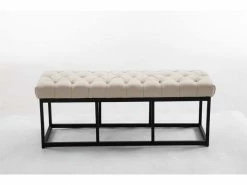 Banquette Amun B Tissu , Crème/120 Cm