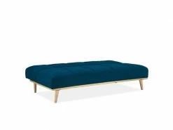 Meghan - Banquette Clic Clac Scandinave 3 Places Bleu -Banquette Soldes Magasin G CNF T66144076 D
