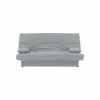 Dream Banquette Clic Clac 3 Places - Tissu Gris Clair - Slyle Contemporain - L 190 X P92 Cm -Banquette Soldes Magasin G CNF U37496766 B