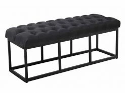 Banquette Amun B Tissu , Noir /120 Cm